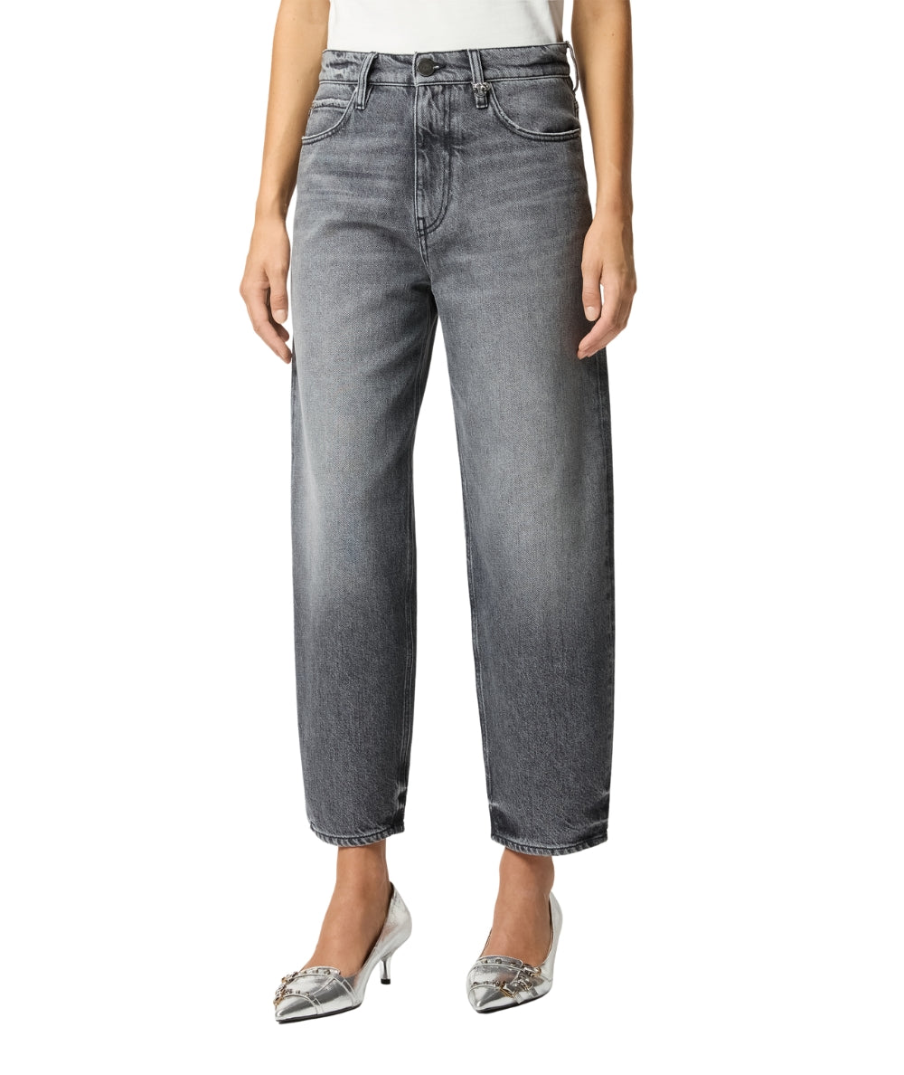 Pinko Jeans Linea a Uovo ESTELLE Grigio Scuro 