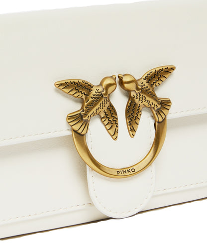 Pinko Love One Wallet C 100062-A0F1 Bianco