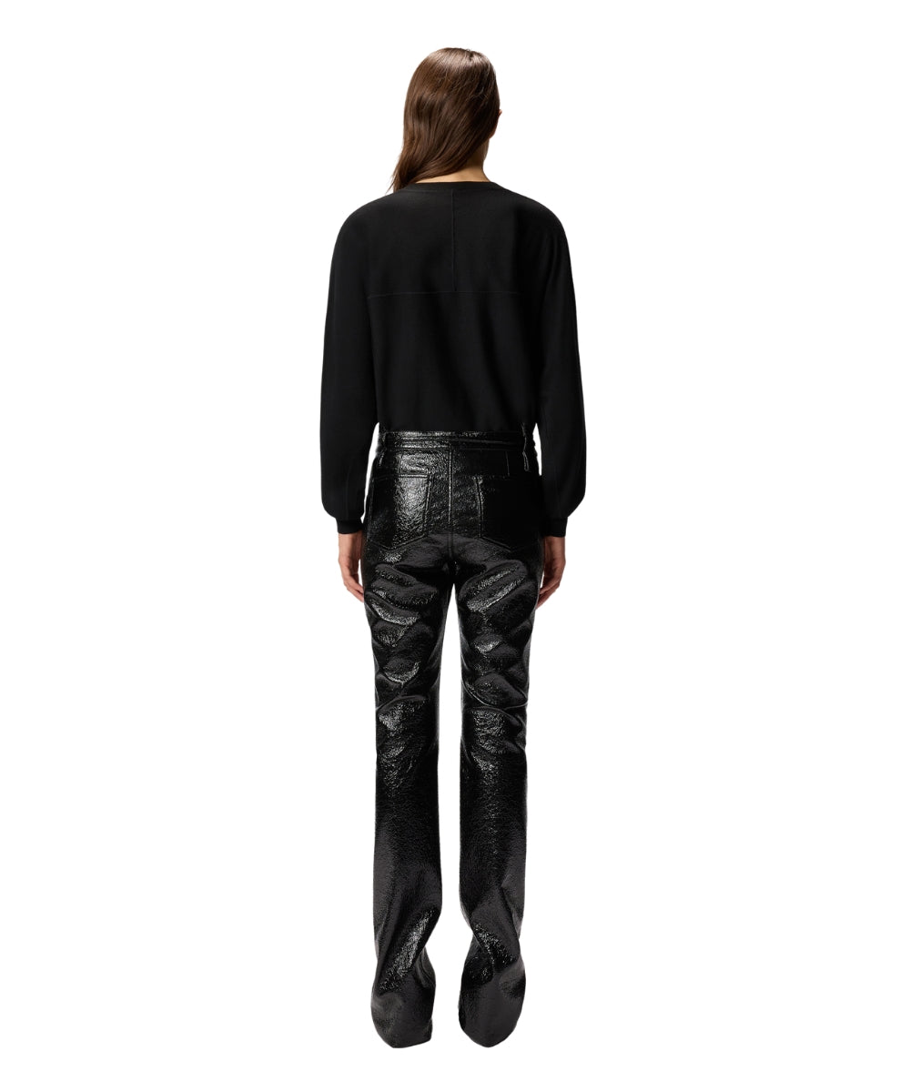 Pinko Maglia in Lana con Logo LANZAROTE Nero