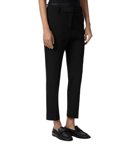 Pinko Pantalone Chino Effetto Scuba BELLO Nero
