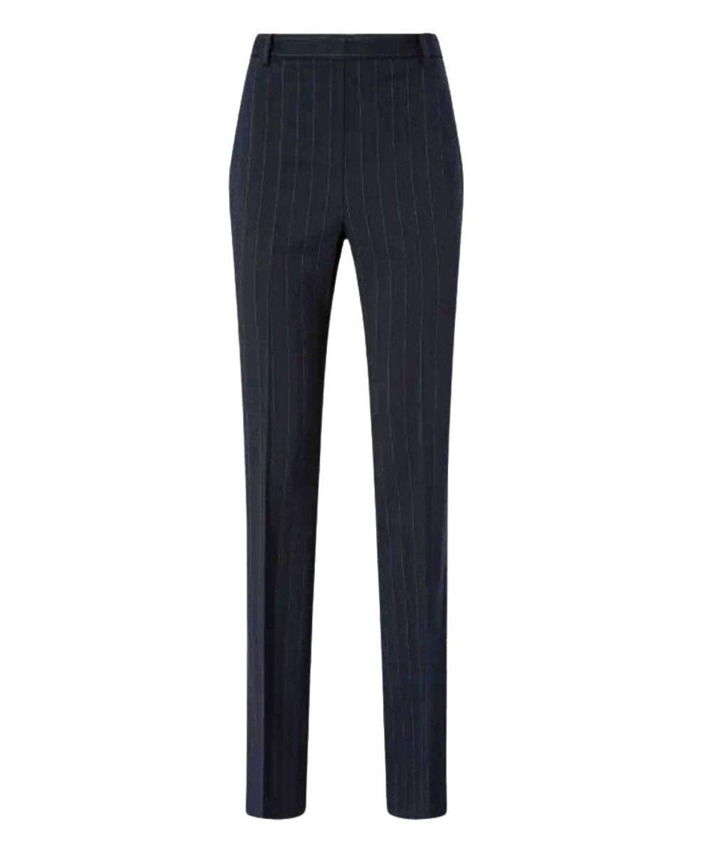 Pinko Pantalone a Sigaretta Gessato PITA Blu