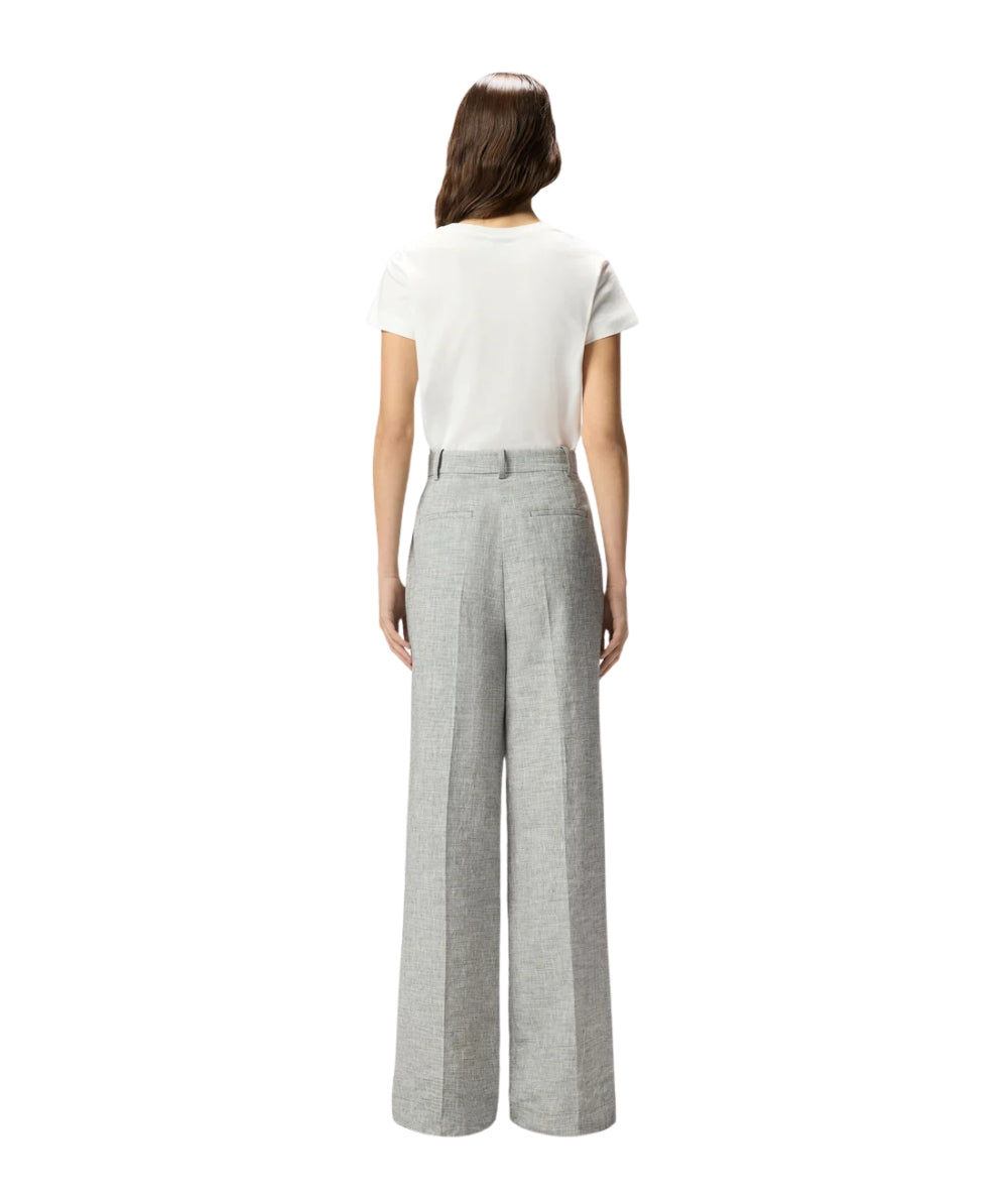 Pinko T-shirt Cotone con Lettering Basico 100373 A34F Bianco 