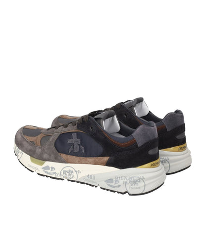 Premiata Sneaker Mase 25 8426 in Suede e Tessuto Tecnico Grigio