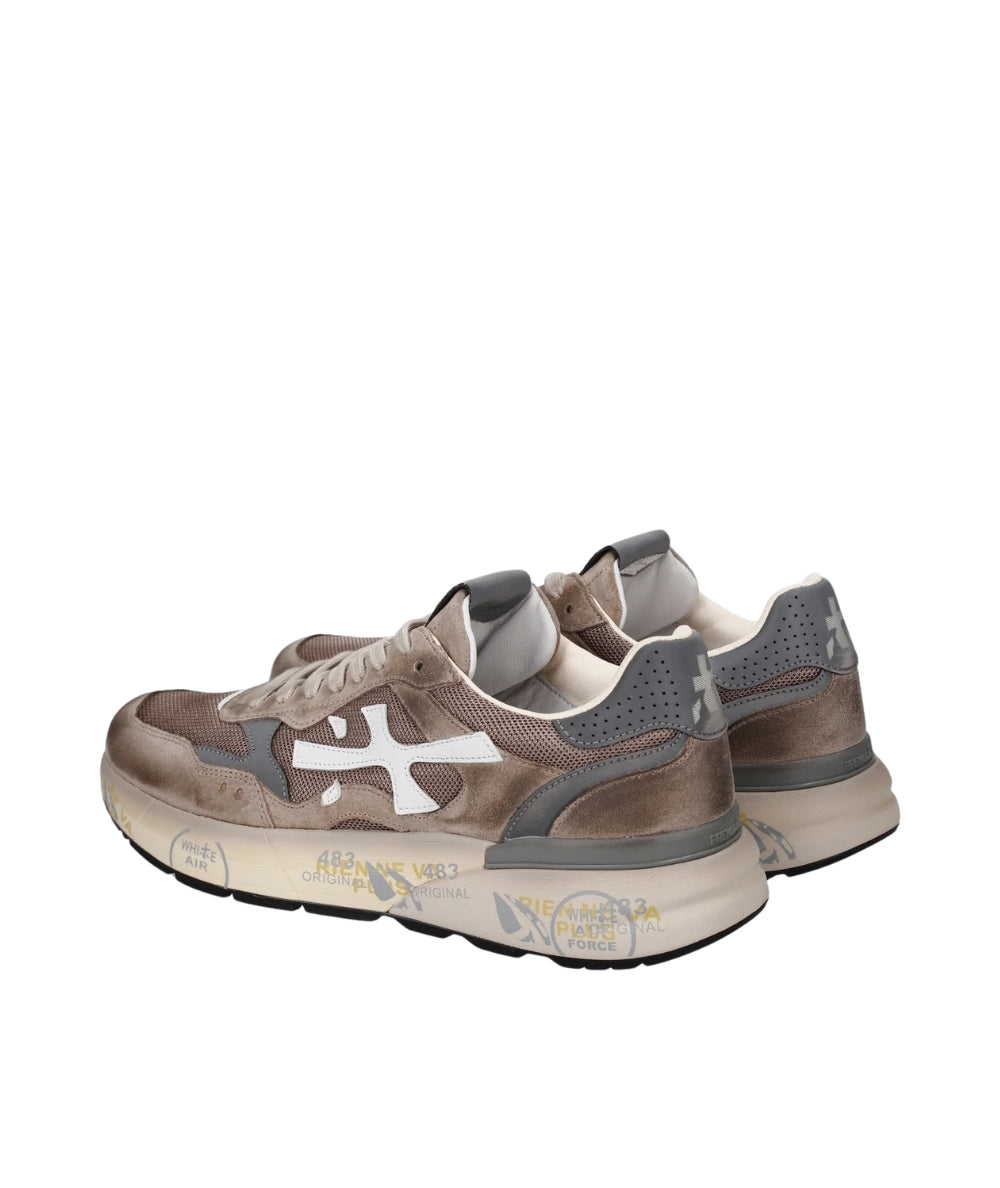 Premiata Sneaker Mick 0.1 Blu Scuro Marrone