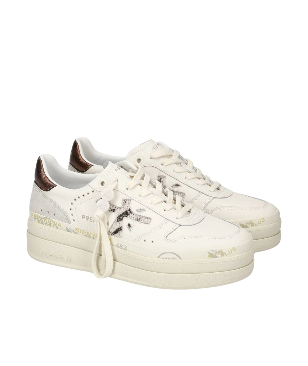 Premiata Sneaker Platform MICOL Bianco