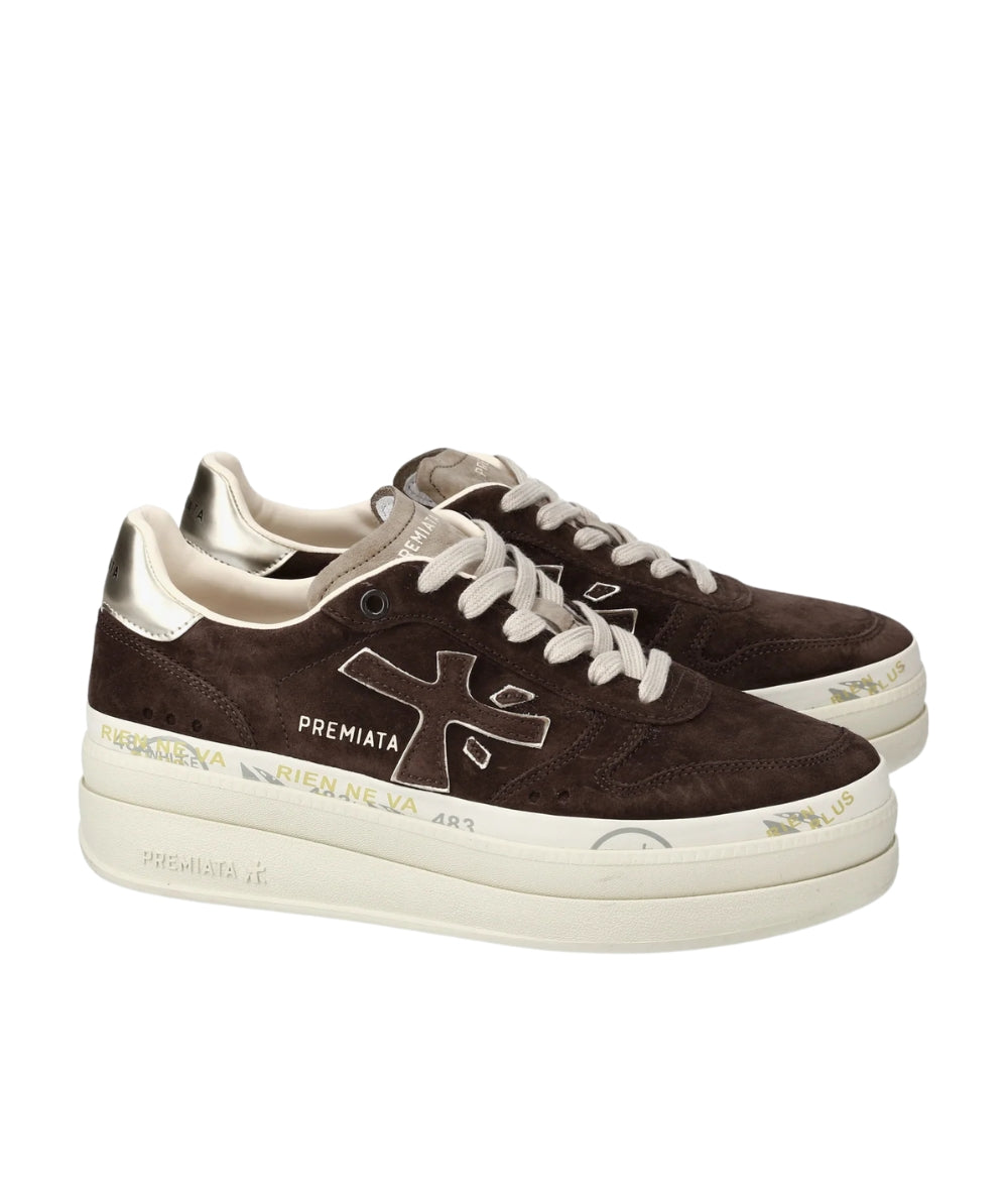 Premiata Sneaker Platform MICOL Marrone