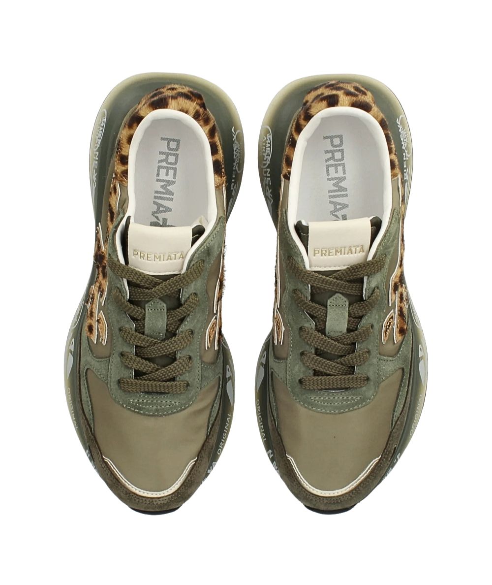 Premiata Sneakers MICK Grigio Taupe Marrone