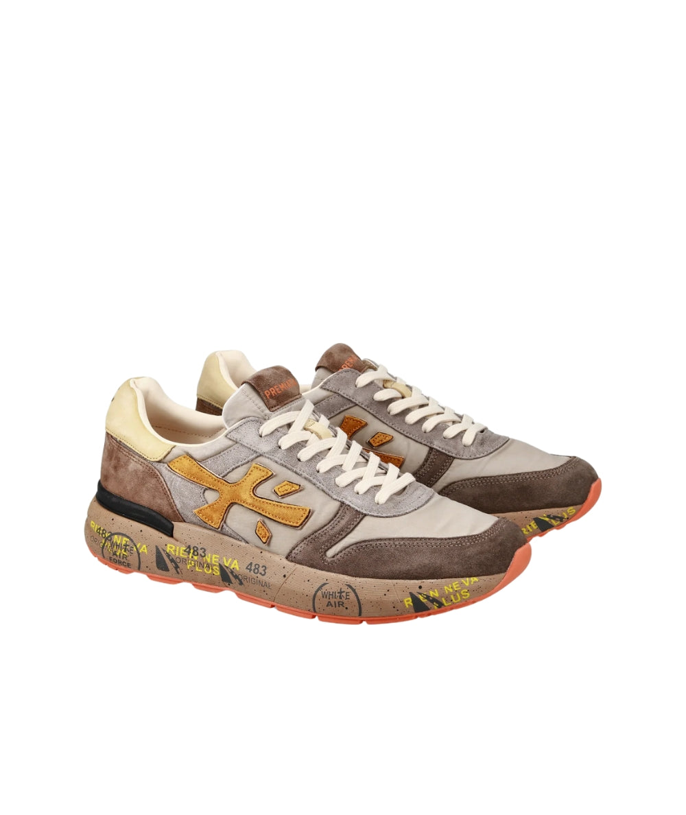 Premiata Sneakers MICK Grigio Taupe Marrone