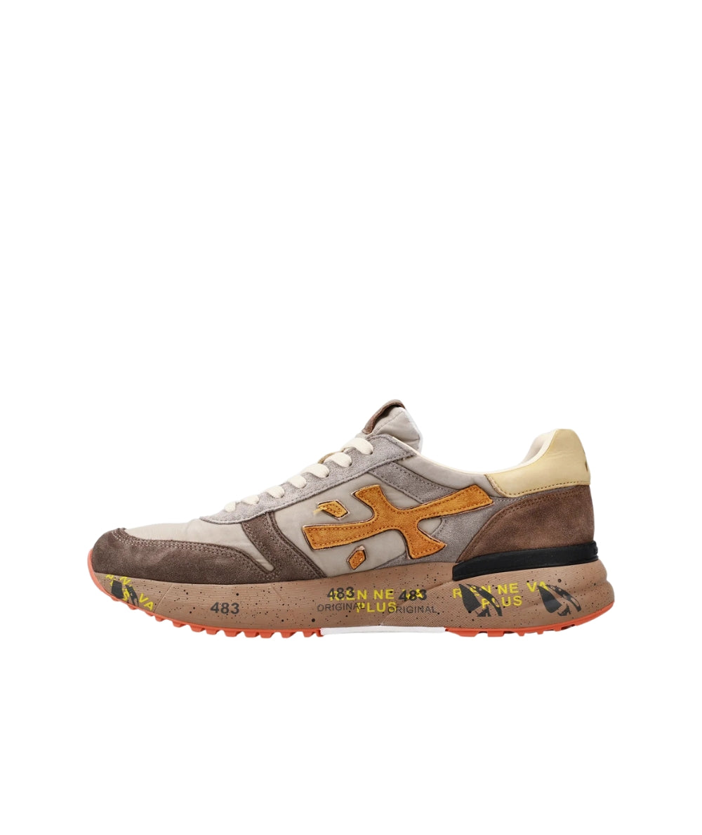 Premiata Sneakers MICK Grigio Taupe Marrone