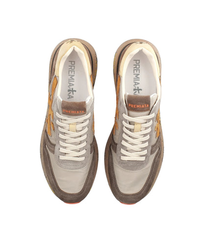 Premiata Sneakers MICK Grigio Taupe Marrone