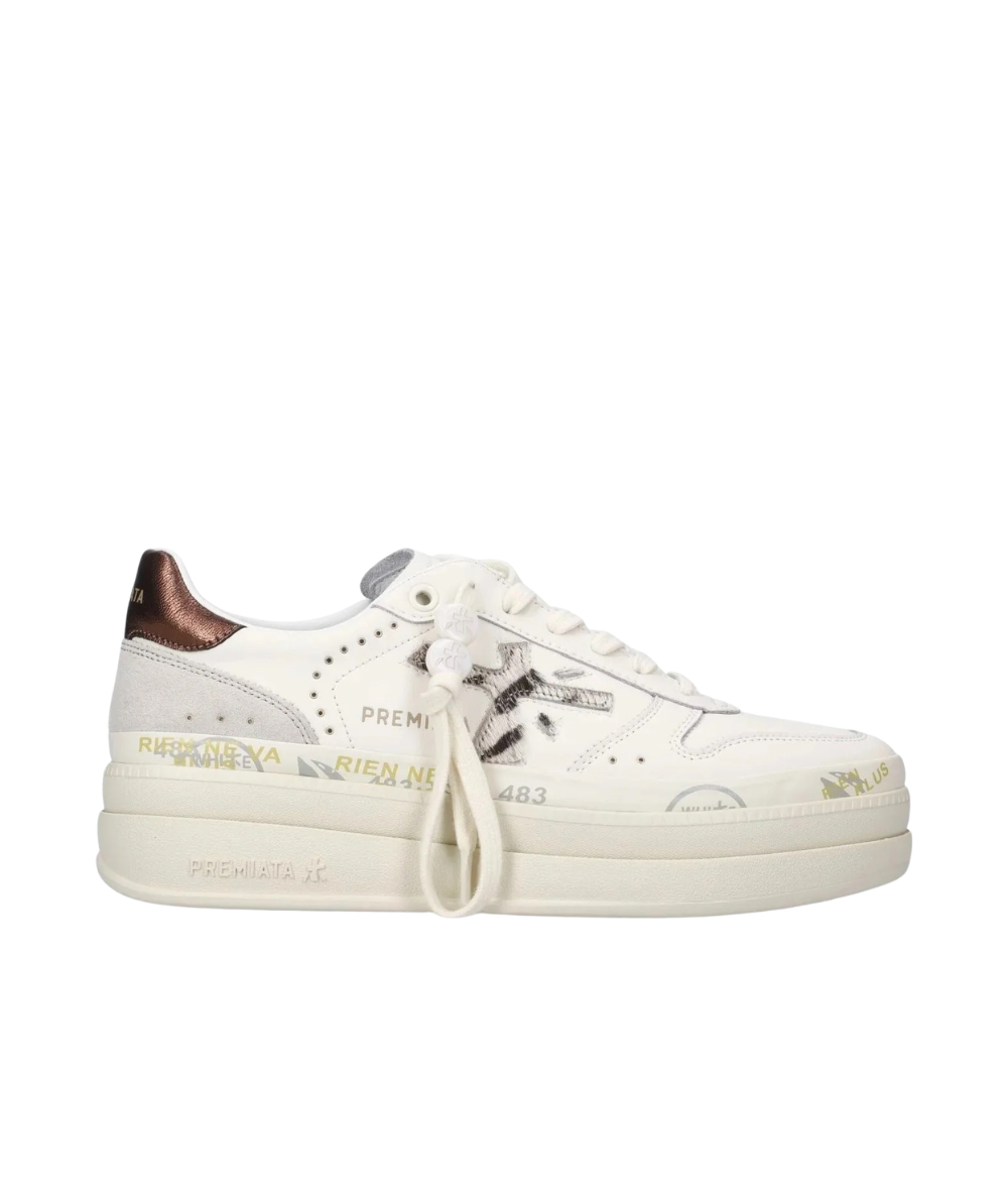 Premiata Sneakers Platform Micol Bianco