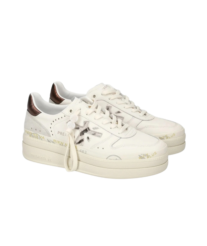 Premiata Sneakers Platform Micol Bianco
