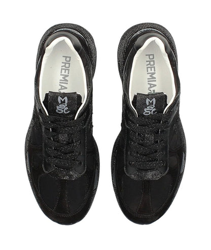 Premiata Sneakers con Strass MASED Nero