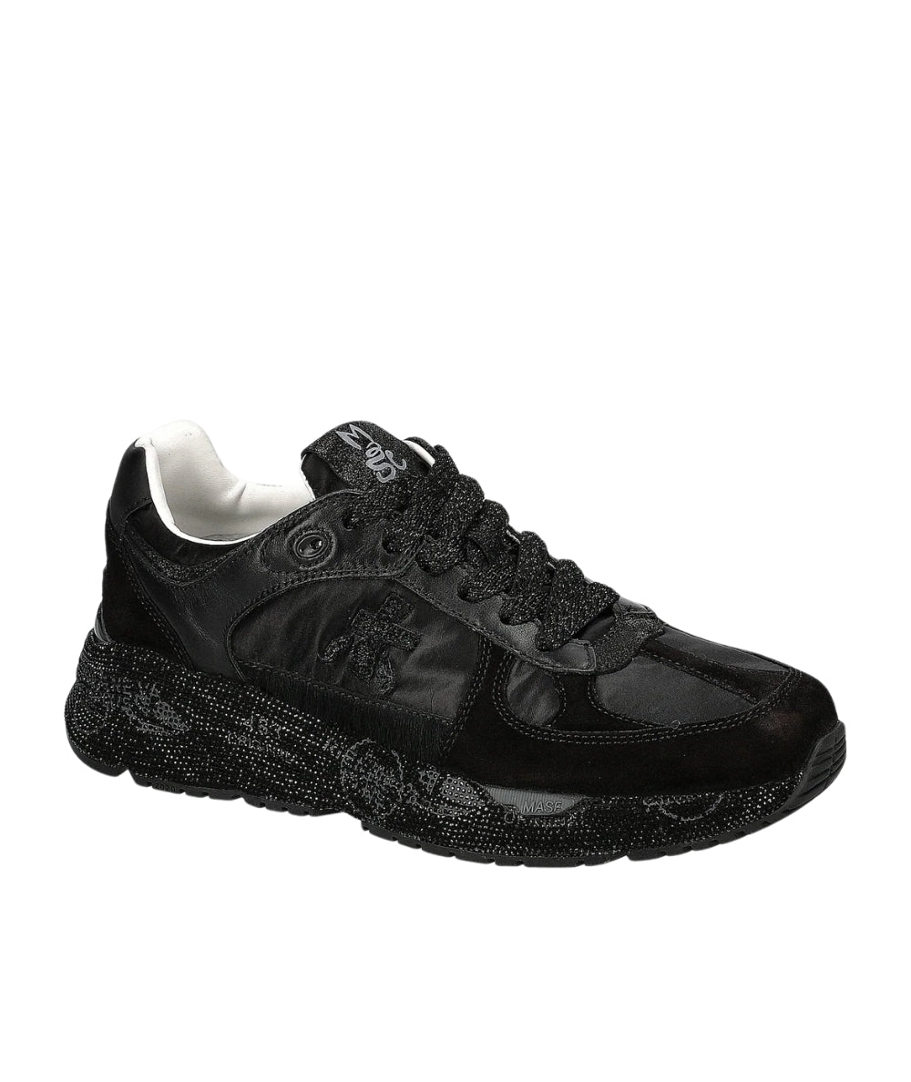 Premiata Sneakers con Strass MASED Nero