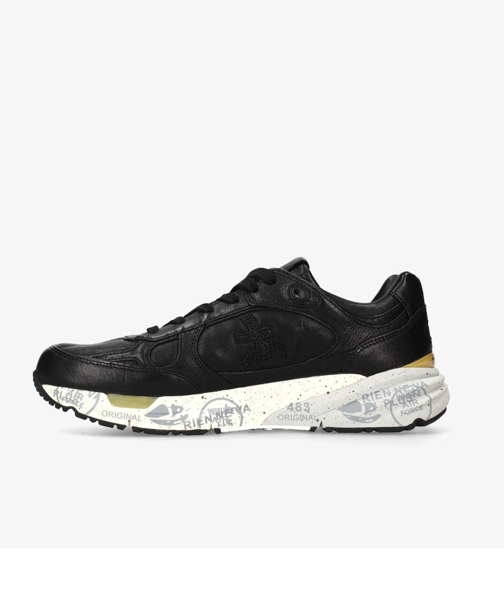 Premiata Sneakers in Pelle Mase25 Nero