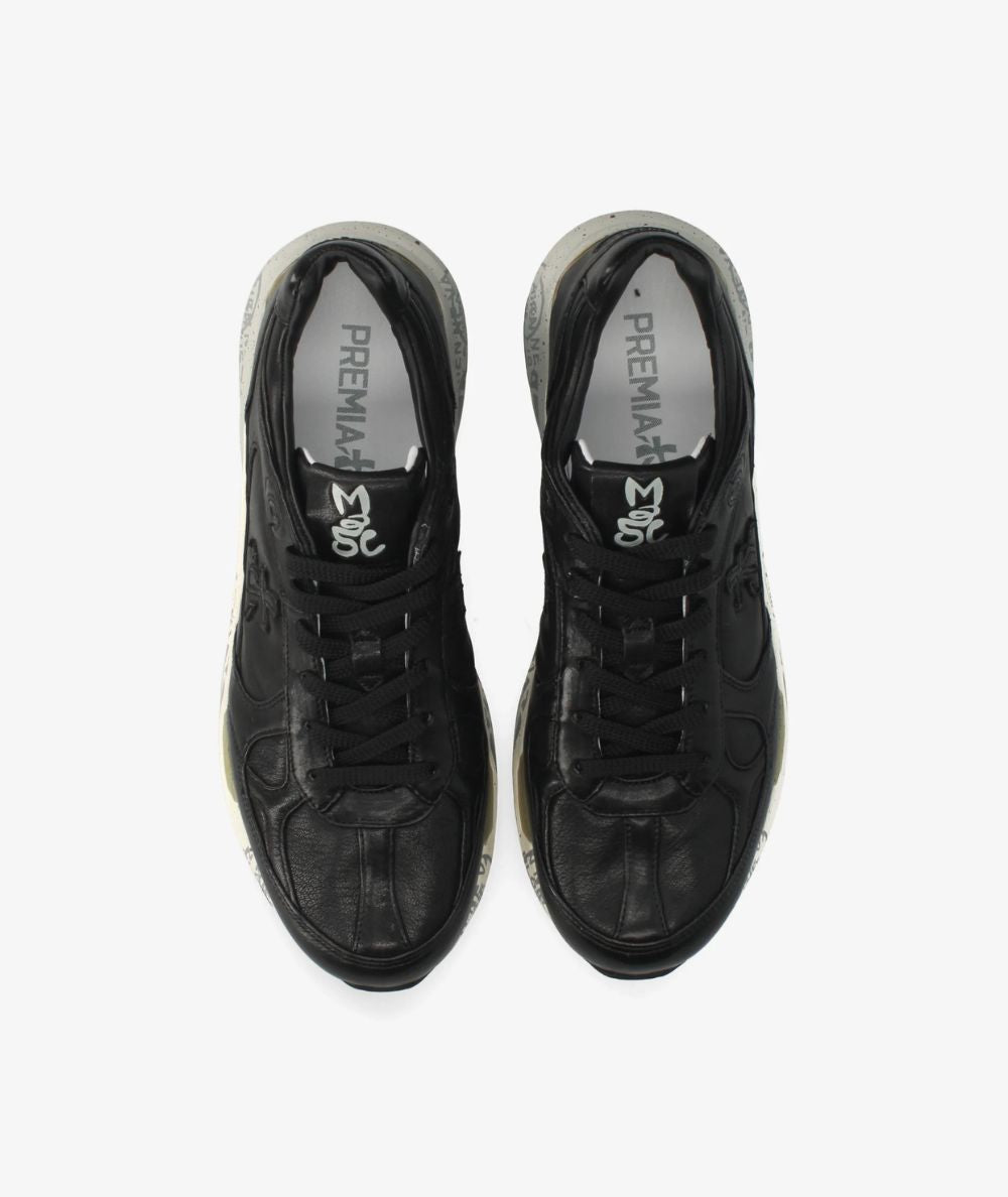 Premiata Sneakers in Pelle Mase25 Nero