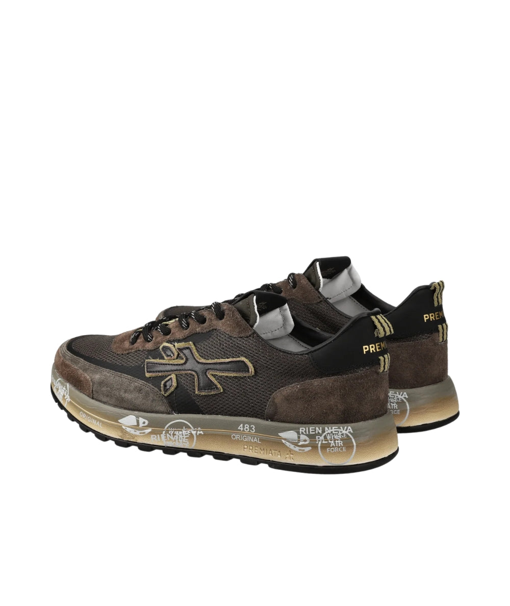Premiata Sneakers in Pelle NOUS Marrone