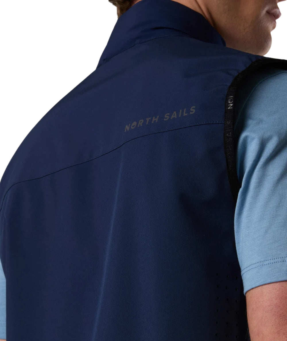 North Sails Weste mit Taschen Tiburon 603405_000 Marineblau