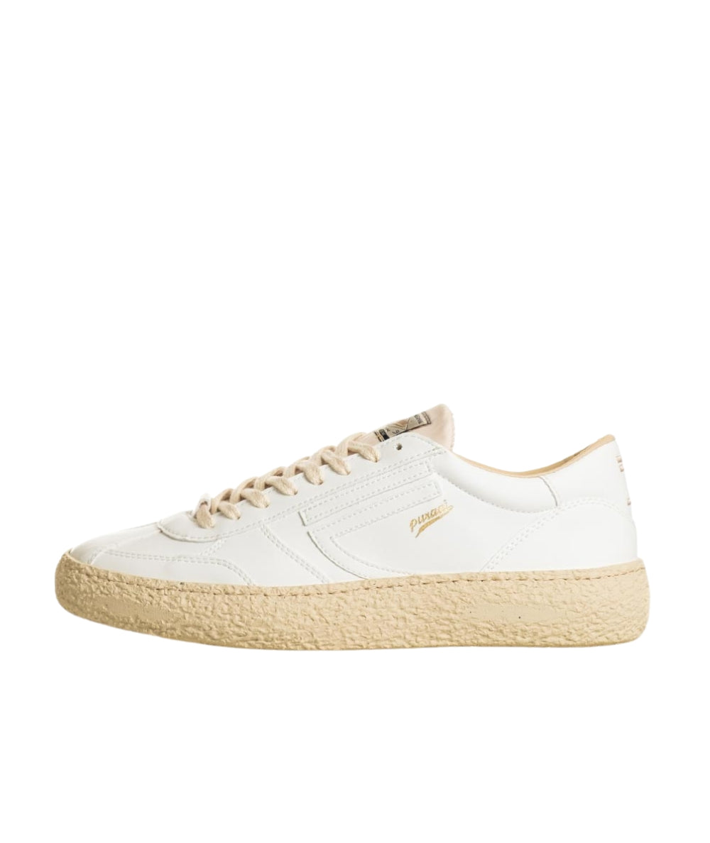 Puraai Sneakers 1.01 Vintage Neve Bianco
