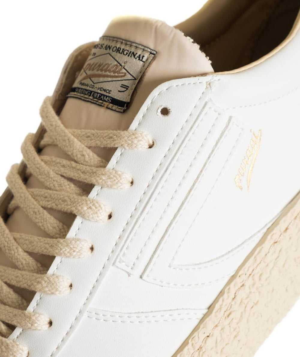 Puraai Sneakers 1.01 Vintage Neve Bianco