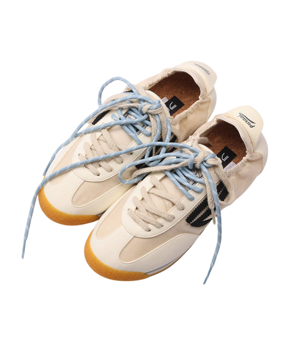 Puraai Sneakers con Doppi Lacci 6.02 Panther Cotton Candy Bianco