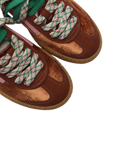 Puraai Sneakers in Eco Microsuede e Velluto 6.01 XS Bronze