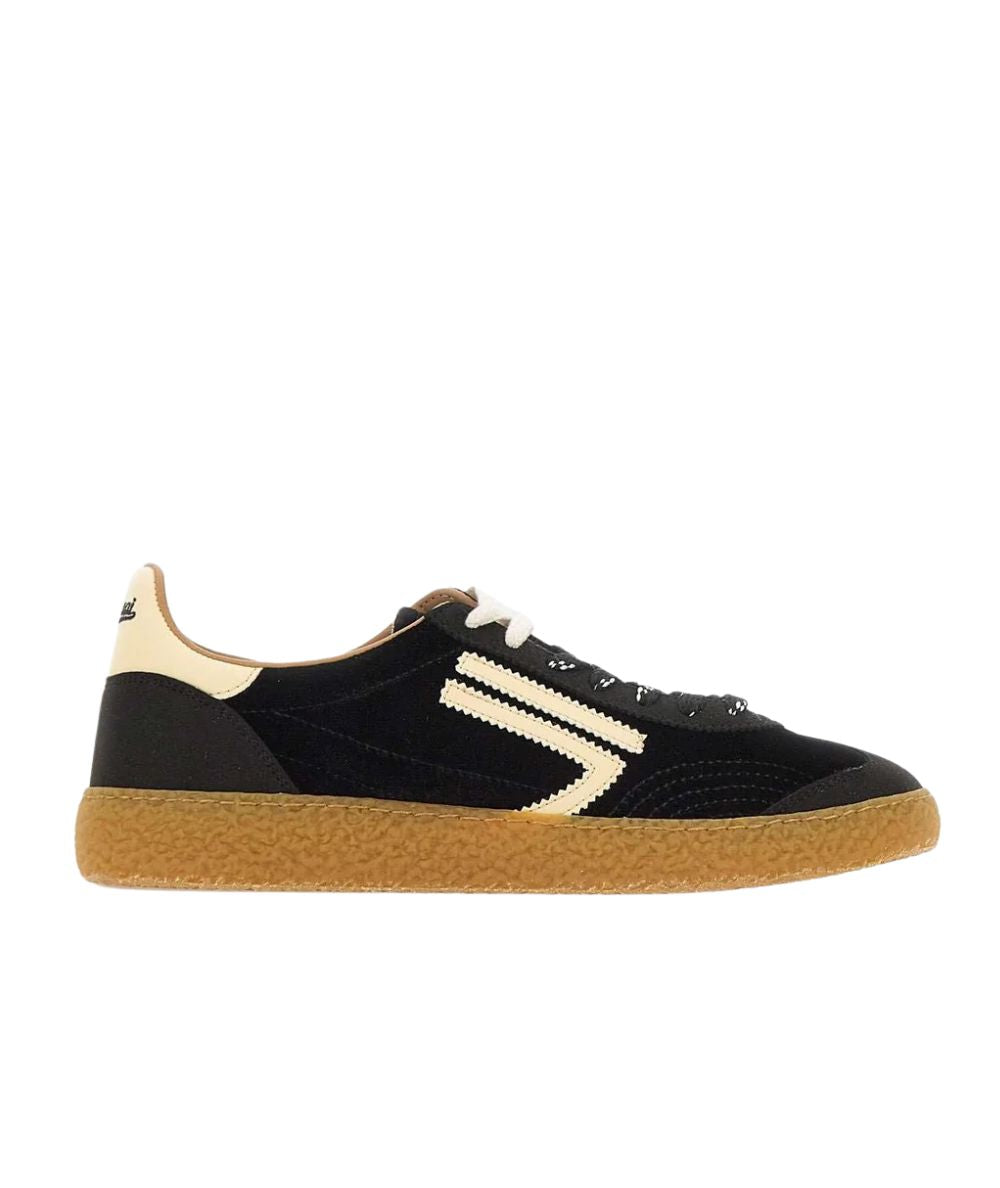 Puraai Sneakers in Eco Microsuede e Velluto 6.01 XS Caviar Nero