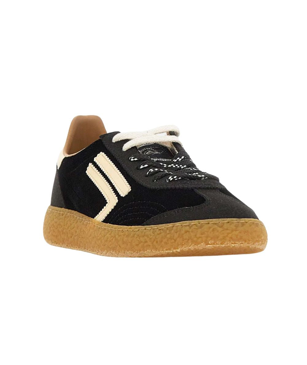 Puraai Sneakers in Eco Microsuede e Velluto 6.01 XS Caviar Nero