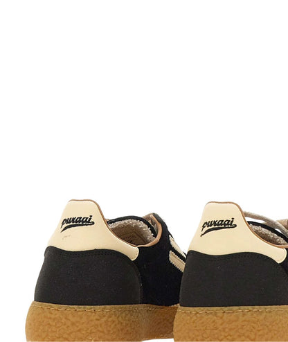 Puraai Sneakers in Eco Microsuede e Velluto 6.01 XS Caviar Nero