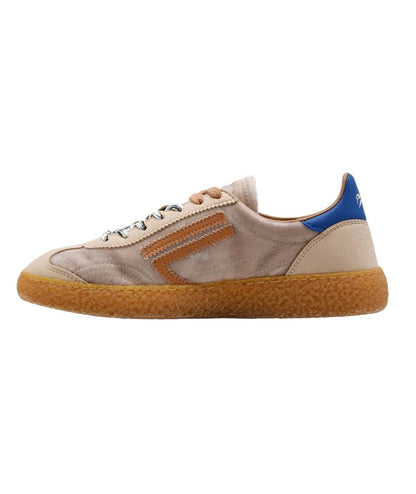 Puraai Sneakers in Eco Microsuede e Velluto 6.01 XS Salted Caramel Beige