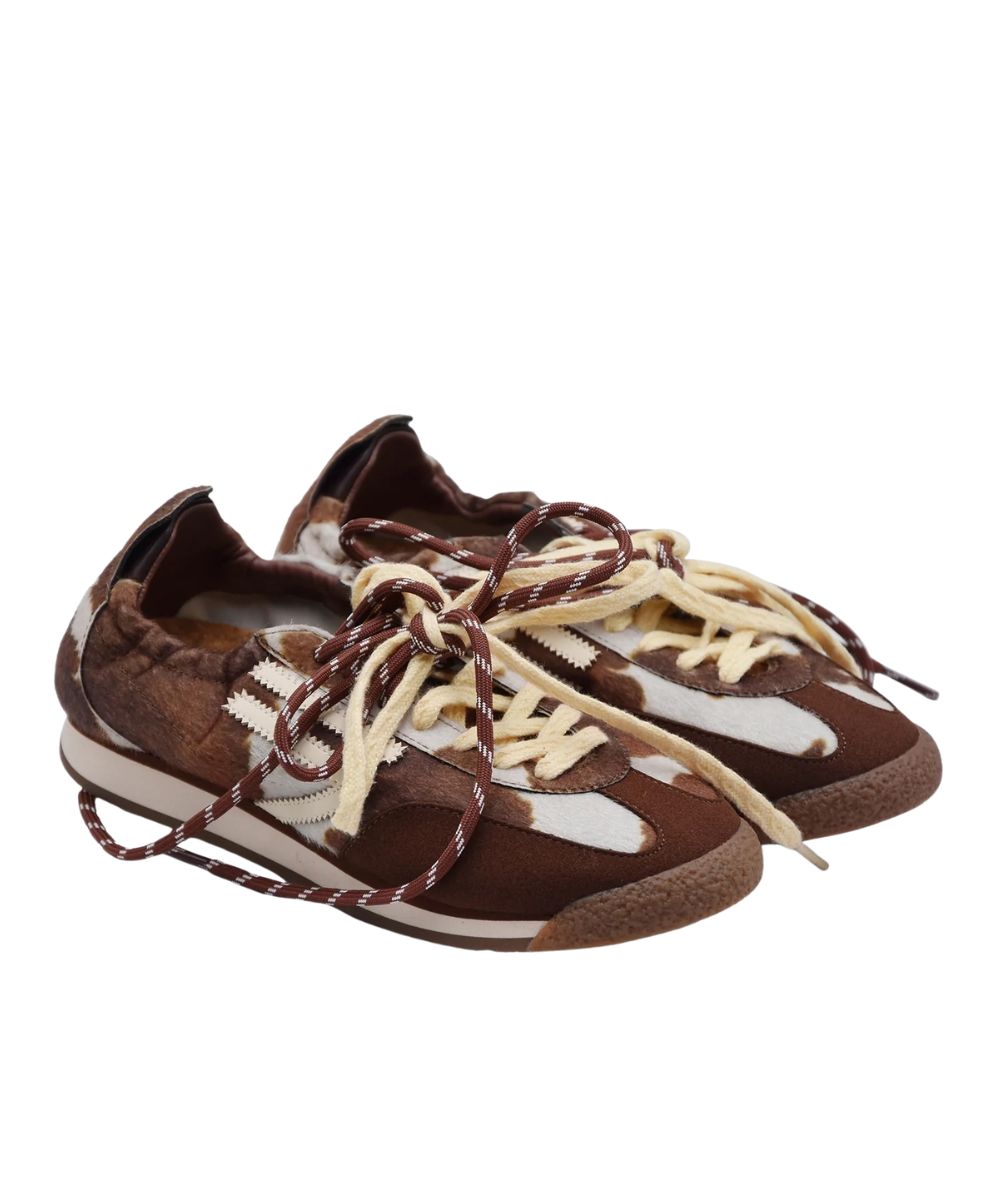 Puraai Sneakers in Pelle Vegana e Microsuede 6.02 Panther Marrone PU602P-050