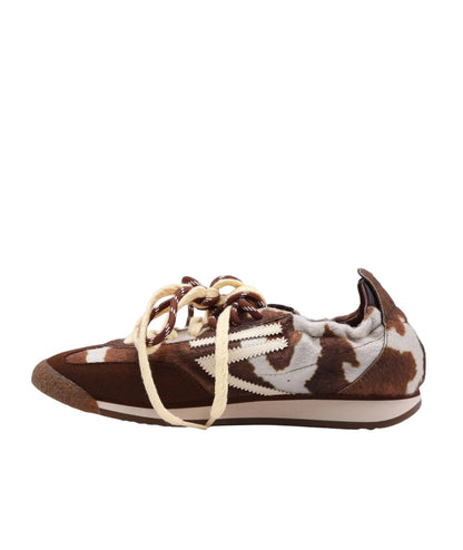 Puraai Sneakers in Pelle Vegana e Microsuede 6.02 Panther Marrone PU602P-050