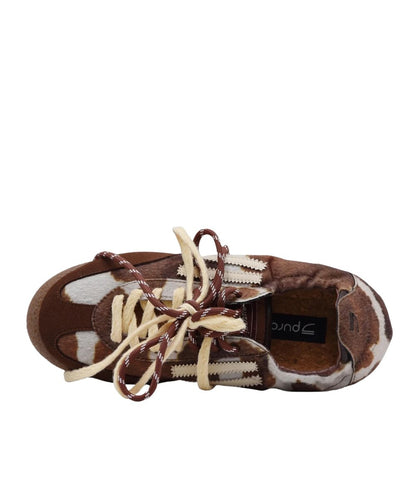 Puraai Sneakers in Pelle Vegana e Microsuede 6.02 Panther Moo Vibe