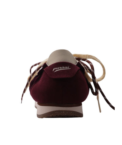 Puraai Sneakers in Tela ed Ecopelle PU602P-046 6.02 Panther Wine Bordeaux