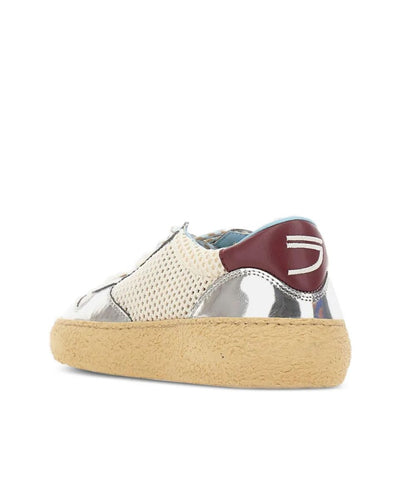 Puraai Sneakers in Tessuto Traforato 4.05 Polly Silver Argento 