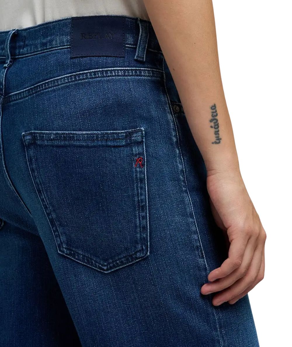 REPLAY Jeans Melja a Palazzo WB521.000.879 961 Blu