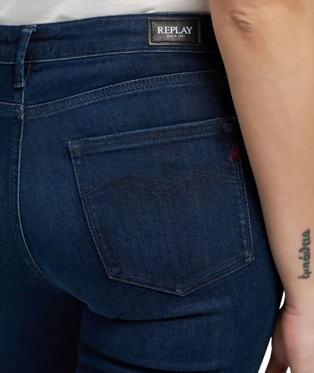 REPLAY Jeans Zolie Straight Fit WA516.000.41A811 Blu Navy