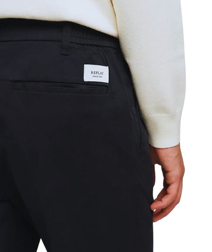 REPLAY Pantaloni Chino in Twill M9983C.000.84999 Blu Notte