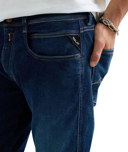 REPLAY Jeans Anbass Slim Fit M0914.00X.661244 Blu Denim