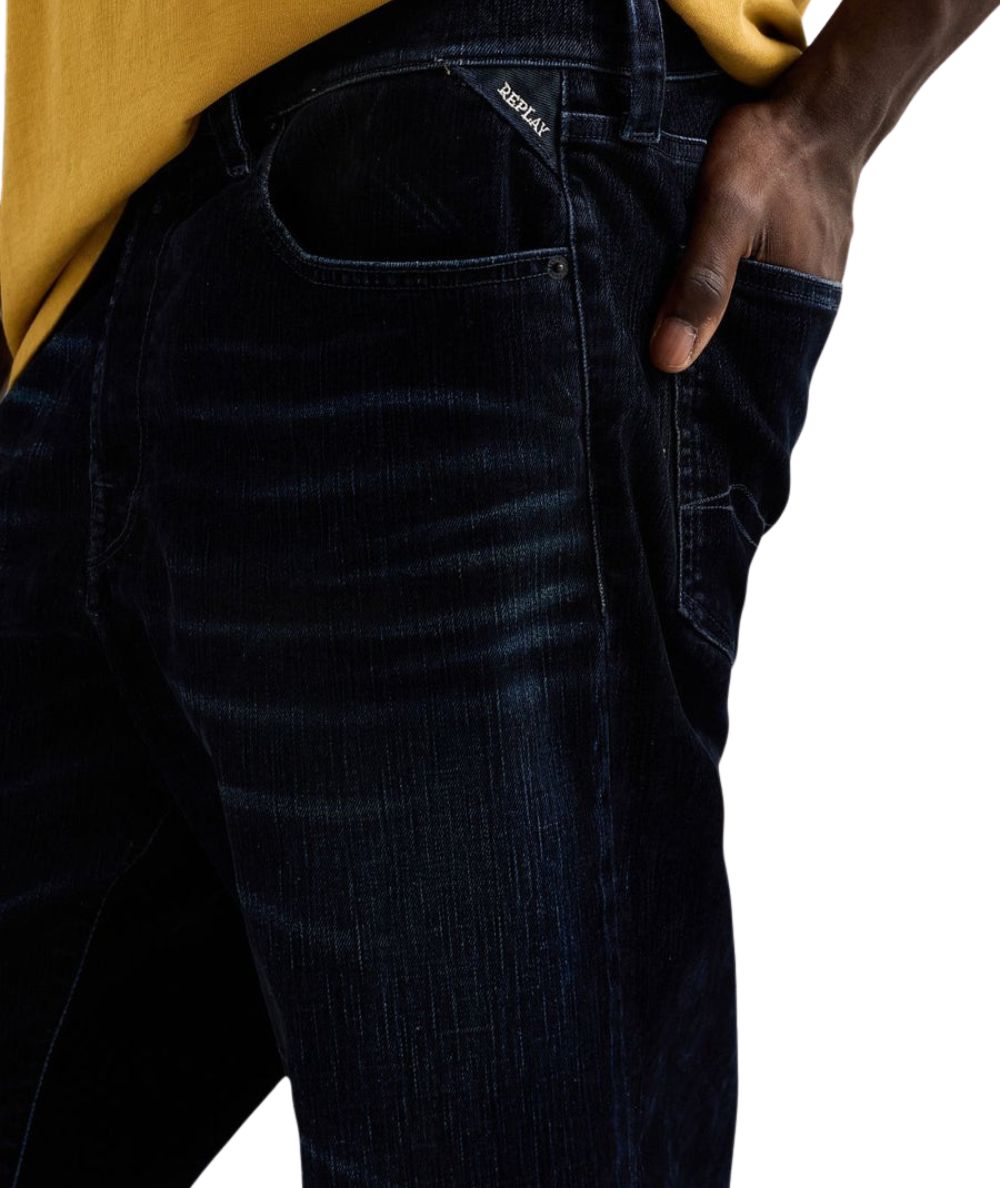 REPLAY Jeans Bwaii Relaxed Fit M1040.000.13724E Blu Denim