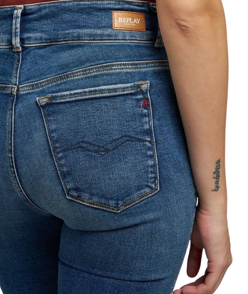REPLAY Jeans New Luz Bootcut Flare Fit WLW689.000.805 723 Denim 009