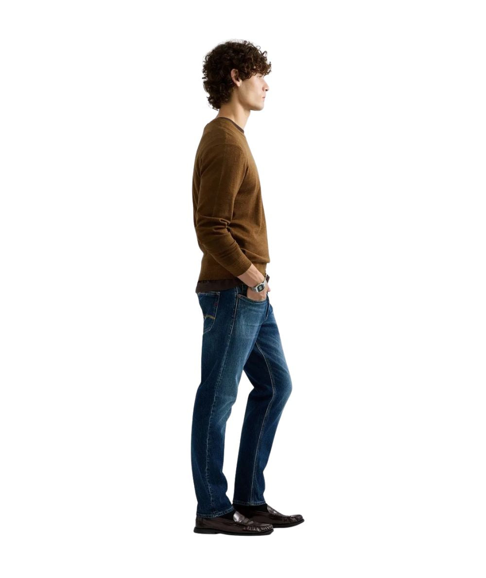 REPLAY Maglione Girocollo in Misto Lana UK00AM.000.723SIG Marrone