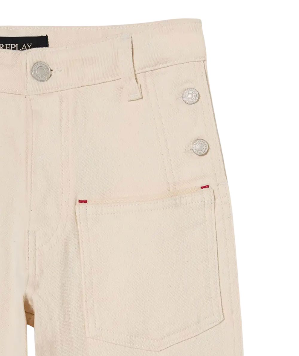 REPLAY & SONS Jeans con Tasconi SG9433.050.85468 Avorio