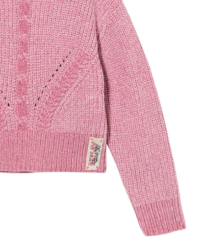 REPLAY & SONS Maglione in Ciniglia SG5041.051.G22730B Rosa