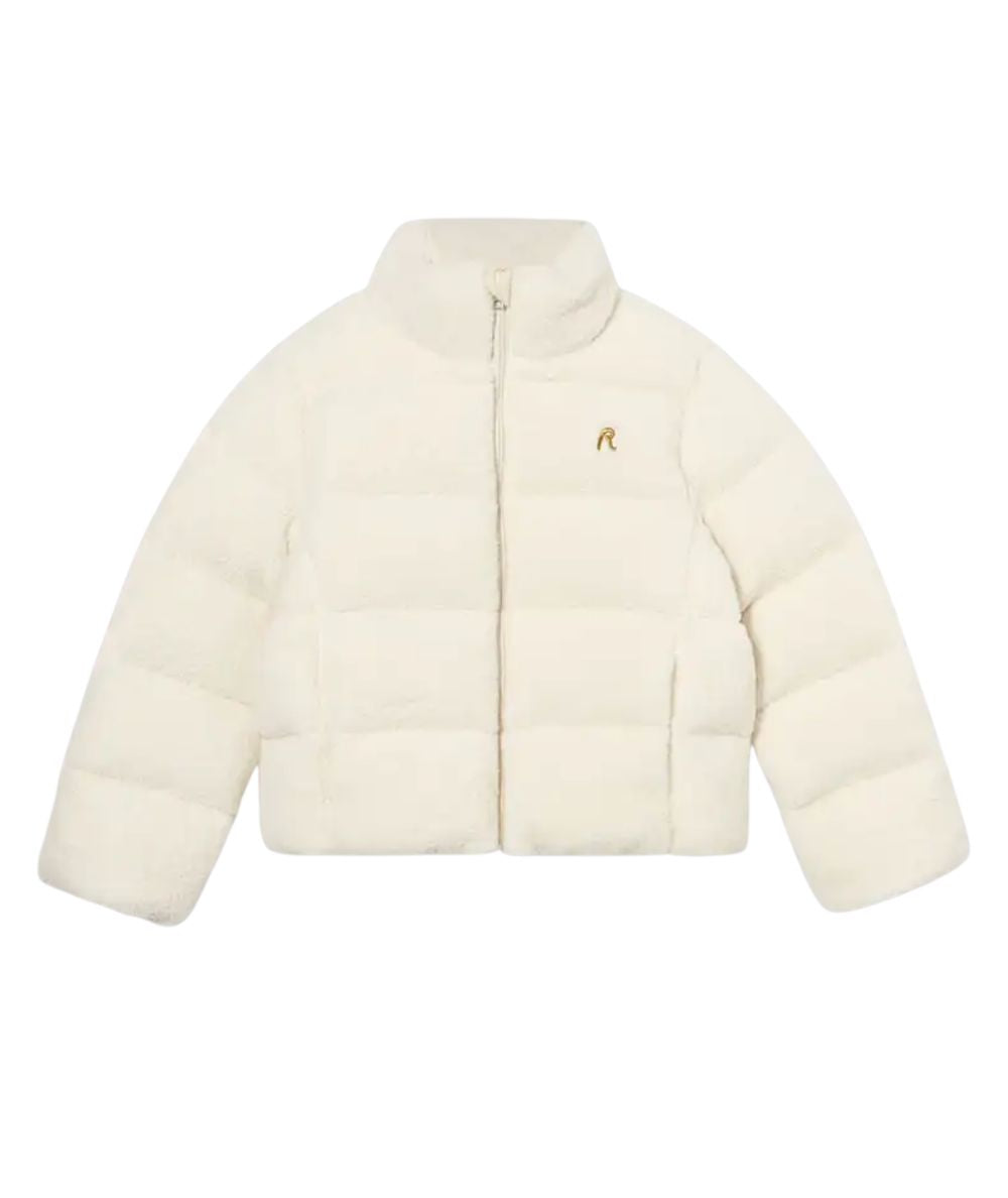 REPLAY & SONS Piumino in Orsetto SG8305.050.85388 Bianco Latte