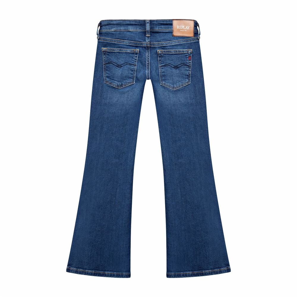 REPLAY & SONS Jeans Flare Fit SG9452.000.143S05 Blu Medio