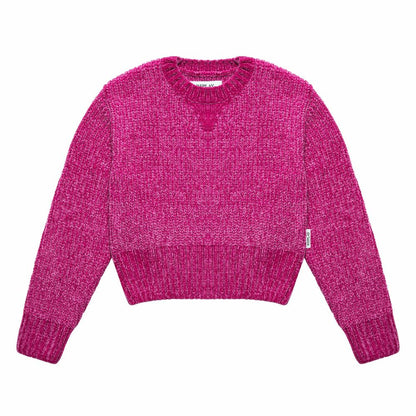 REPLAY & SONS Maglione in Ciniglia SG93AE.051.724AA Rosa Ciclamino