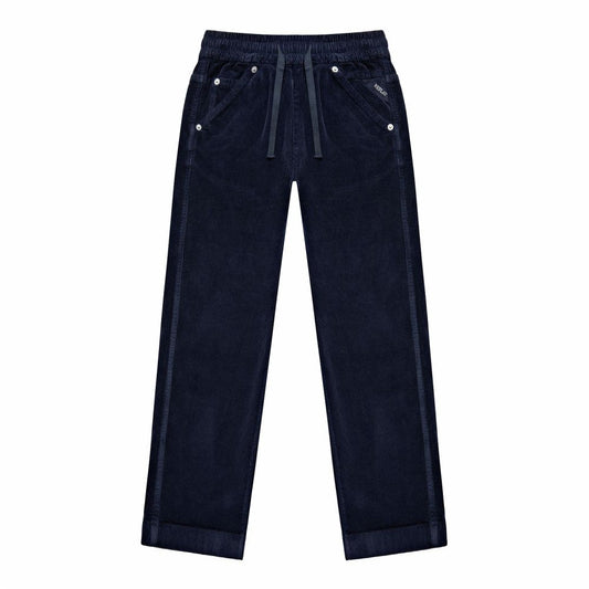 REPLAY & SONS Pantalone in Velluto Stretch SB91I6.000.7248BG Blu Notte
