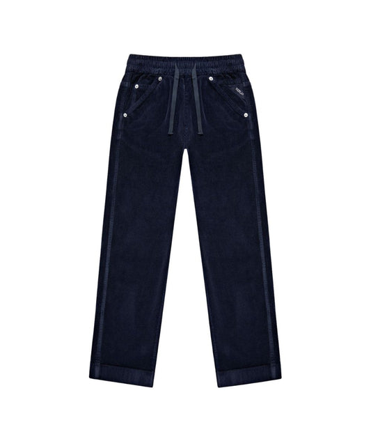 REPLAY & SONS Pantalone in Velluto Stretch SB91I6.000.7248BG Blu Notte