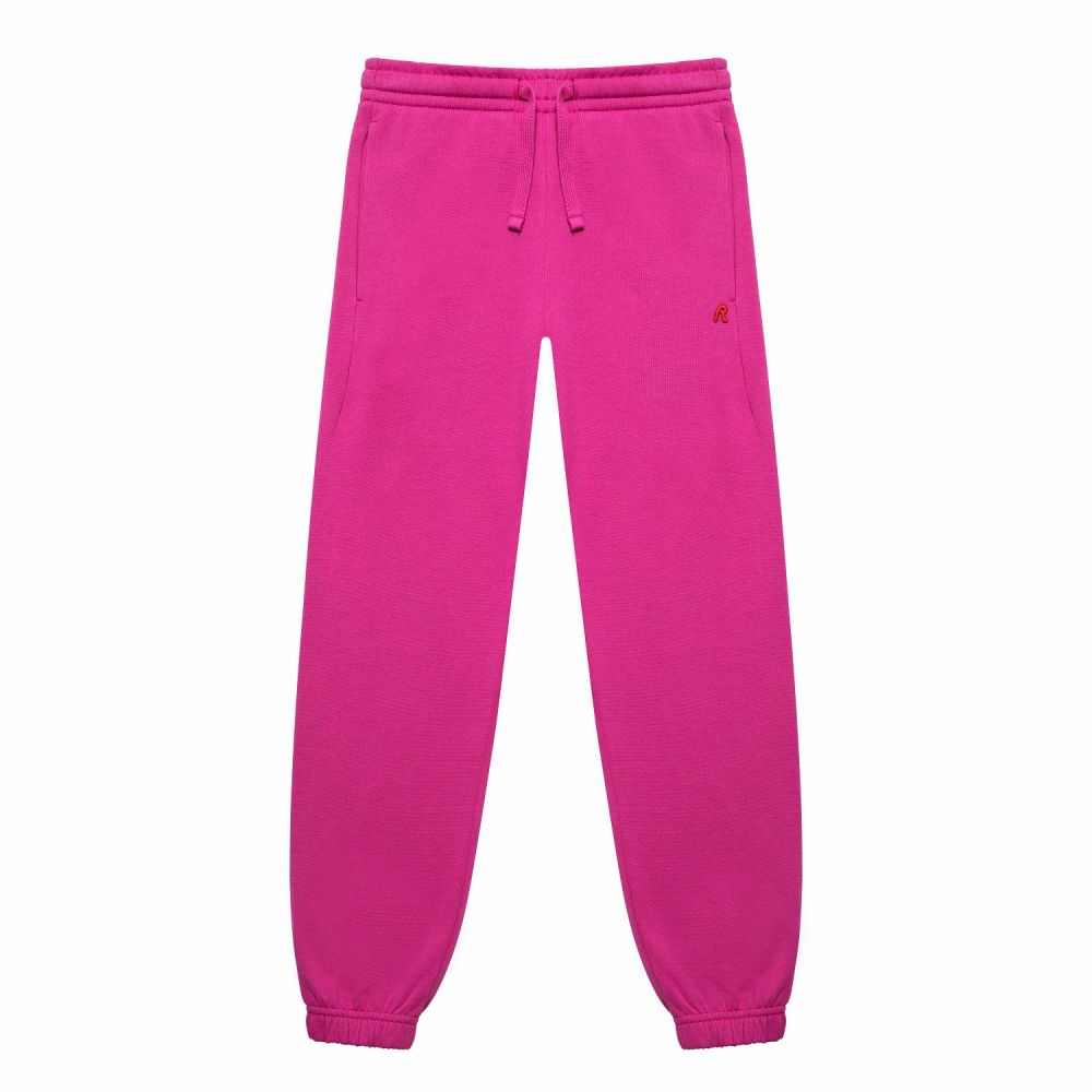 REPLAY & SONS Pantaloni Jogger in Felpa SG93A9.000.00L35 Rosa Ciclamino